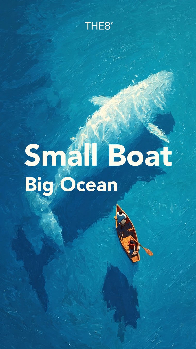 ปกอีบุ๊ก Small Boat, Big Ocean